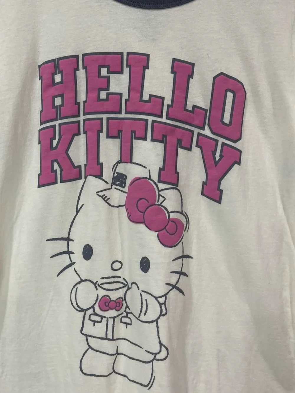 Hello Kitty Ringer Tee - Picture 2 of 5